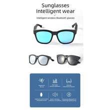 Load image into Gallery viewer, T2 Call Glasses Smart Bluetooth Glasses Anti-Blue Polarized Light Bluetooth Music Semi-Open Sunglasses