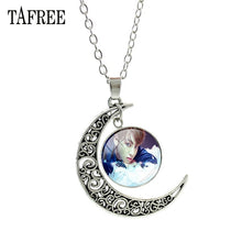 Load image into Gallery viewer, Music Band BTS Moon Pendants Necklaces Souvenir New Creative Men Women Necklace Statement Pendant Badge Jewelry BTS214