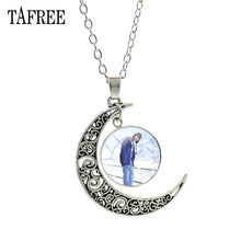 Load image into Gallery viewer, Music Band BTS Moon Pendants Necklaces Souvenir New Creative Men Women Necklace Statement Pendant Badge Jewelry BTS214