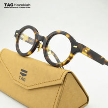 Carica l'immagine nel visualizzatore di Gallery, TAG 2023 Round Glasses Frame Men Retro Spectacles For Women Acetate Eye Glasses Men Classic Myopia computer eyeglasses