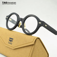 Carica l'immagine nel visualizzatore di Gallery, TAG 2023 Round Glasses Frame Men Retro Spectacles For Women Acetate Eye Glasses Men Classic Myopia computer eyeglasses