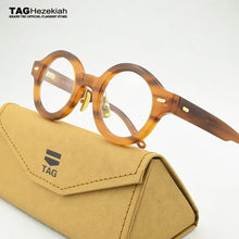 Carica l'immagine nel visualizzatore di Gallery, TAG 2023 Round Glasses Frame Men Retro Spectacles For Women Acetate Eye Glasses Men Classic Myopia computer eyeglasses