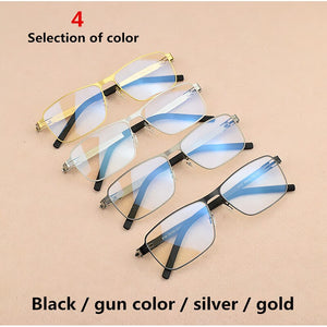 TAG Brand Germany Stainless Steel metal frame Glasses Men Square Myopia prescription eyewear optical eyeglasses frame spectacle