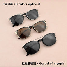 Load image into Gallery viewer, TAG Brand Square Glasses Frame Men 2023 Round Retro eyeglasses Acetate Sunglasses Clip On Polarized Sun Glasses spectacle frames