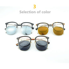 Load image into Gallery viewer, TAG Hezekiah 2023 Men Glasses Frame men Retro Polarized sunglasses clip Women Optical Spectacle Frame myopia eyeglasses
