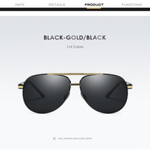 Load image into Gallery viewer, TAG Hezekiah Polarized Sunglasses Women men 2023 vintage Brand Designer Retro Sun Glasses Driver driving UV400 metal