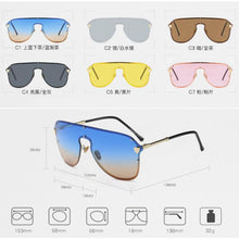 Load image into Gallery viewer, TAG Hezekiah Sunglasses Women 2023 Brand UV400 Retro Frameless Sun glasses Classic Eyewear  Sunglasses Men Glasses