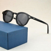 Load image into Gallery viewer, TAG  brand designer Polarized Sunglasses Men 2023 Vintage round Sun Glasses Women Driving Retro Acetate Sunglass men UV400