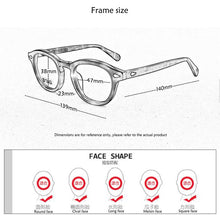 Load image into Gallery viewer, TAG  brand designer Polarized Sunglasses Men 2023 Vintage round Sun Glasses Women Driving Retro Acetate Sunglass men UV400