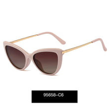 Load image into Gallery viewer, TANGOWO Cateye Women Glasses Frame Clip on Brand Designer Vintage Spectacle Magnetic Optical Myopia Dual-purpose Eyewear 95658