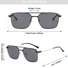 Load image into Gallery viewer, TANGOWO Square Glasses Frame Men Vintage Women Clip on Brand Designer Magnetic Polarized Sunglasses Eyeglasses DP33070
