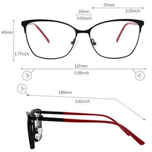 TANGOWO Magnetic Clip on Sunglasses Man Woman Metal Optical Glasses Frame UV400   Retro Myopia Prescription Glasses 2023