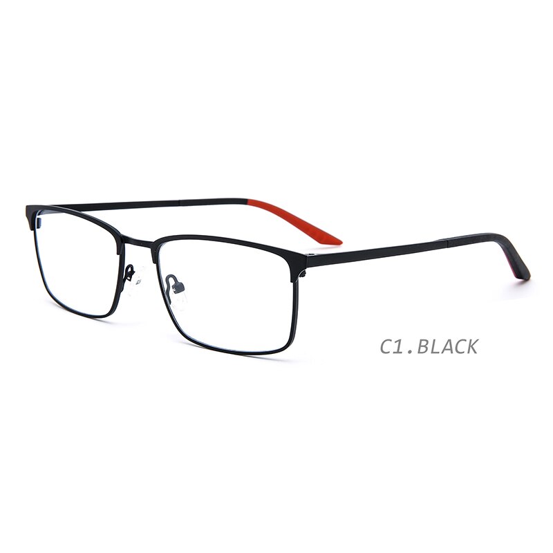 TANGOWO Metal Retro Square High-end Glasses Frame Men  Designer 2023 Optical Myopia Prescription Eyewear YJ0243