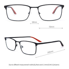 Load image into Gallery viewer, TANGOWO Metal Retro Square High-end Glasses Frame Men  Designer 2023 Optical Myopia Prescription Eyewear YJ0243