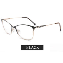 Load image into Gallery viewer, Metal Women Glasses Frames Optical Prescription Glasses Frame Clear lens Eyewear Pink Eyeglasses Frame