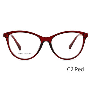 Retro Women Cateye Glasses Frame Fashion Optical Eyewear Female Vintage Mypoia Prescription Glasses Cute Spectacles