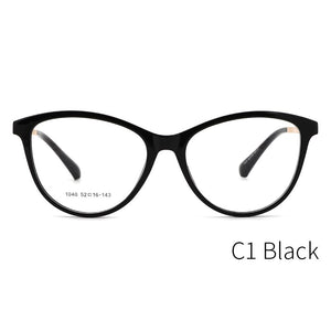 Retro Women Cateye Glasses Frame Fashion Optical Eyewear Female Vintage Mypoia Prescription Glasses Cute Spectacles