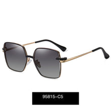 Load image into Gallery viewer, TANGOWO Vintage Magnetic Clip-on Polarized Sunglasses Women Metal Frame Anti-Blue Light Myopia Eyeglass Glasses Frame 95815