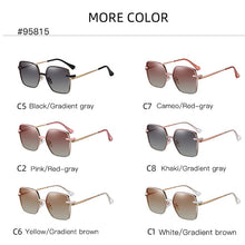 Load image into Gallery viewer, TANGOWO Vintage Magnetic Clip-on Polarized Sunglasses Women Metal Frame Anti-Blue Light Myopia Eyeglass Glasses Frame 95815