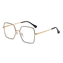 Load image into Gallery viewer, TANGOWO Vintage Magnetic Clip-on Polarized Sunglasses Women Metal Frame Anti-Blue Light Myopia Eyeglass Glasses Frame 95815
