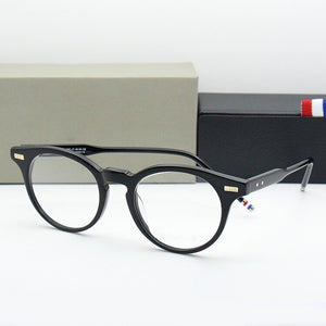 TB404 York Brand THOM Round Eyeglasses Frames Men Women  Prescription Glasses Men Computer Optical Round Frames with Box