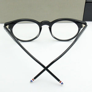 TB404 York Brand THOM Round Eyeglasses Frames Men Women  Prescription Glasses Men Computer Optical Round Frames with Box
