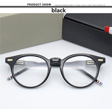 Load image into Gallery viewer, TB404 York Brand THOM Round Eyeglasses Frames Men Women  Prescription Glasses Men Computer Optical Round Frames with Box