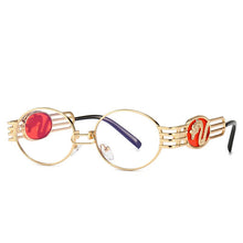 Load image into Gallery viewer, TEENYOUN 2023 Oval  Dragon Decoration Sunglasses Men Women UV400 Ins Cool Unique Small Frame Sun Glasses Eyewear Oculos