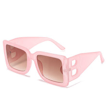 Carica l&#39;immagine nel visualizzatore di Gallery, TEENYOUN Square B Letter Decoration Sunglasses Woman  Brand Designer Sun Glasses Shades Eyewear UV400 Oculos gafas de sol