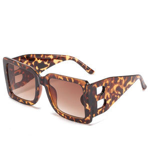 TEENYOUN Square B Letter Decoration Sunglasses Woman  Brand Designer Sun Glasses Shades Eyewear UV400 Oculos gafas de sol