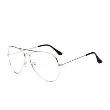 Load image into Gallery viewer, TESIA Unisex Vintage Glasses Women Oversized Clear Glasses Frame Female Male Oculos De Grau In Aviation Style T260