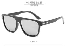 Load image into Gallery viewer, sunglasses women men 2022 rectangle moda sun glasses blue leopard cool oculos de sol feminino Beach glasses
