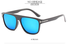 Load image into Gallery viewer, sunglasses women men 2022 rectangle moda sun glasses blue leopard cool oculos de sol feminino Beach glasses
