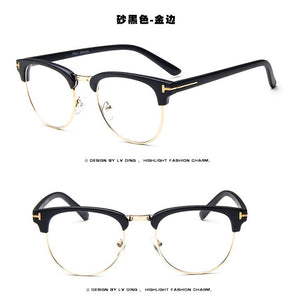 Occhiali da sole TF da uomo 2023 Occhiali rotondi per computer oculos de sol masculino 