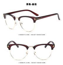 Carica l&#39;immagine nel visualizzatore di Gallery, Occhiali da sole TF da uomo 2023 Occhiali rotondi per computer oculos de sol masculino 
