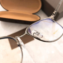 Load image into Gallery viewer, TF5381 Titanium Half-Frame Can Be Customized Into Precription Eyewear Myopia Hyperopic Progressive Glasses 1.74 Anti-blue Ray