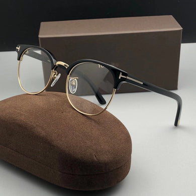 TF5448 Titanium Half-Frame Can Be Customized Into Precription Eyewear Myopia Hyperopic Progressive Glasses 1.74 Anti-blue Ray