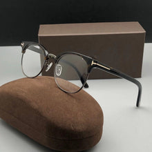 Load image into Gallery viewer, TF5448 Titanium Half-Frame Can Be Customized Into Precription Eyewear Myopia Hyperopic Progressive Glasses 1.74 Anti-blue Ray