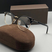 Load image into Gallery viewer, TF5448 Titanium Half-Frame Can Be Customized Into Precription Eyewear Myopia Hyperopic Progressive Glasses 1.74 Anti-blue Ray