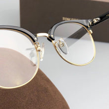 Load image into Gallery viewer, TF5448 Titanium Half-Frame Can Be Customized Into Precription Eyewear Myopia Hyperopic Progressive Glasses 1.74 Anti-blue Ray