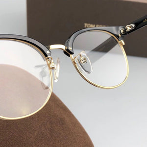 TF5448 Titanium Half-Frame Can Be Customized Into Precription Eyewear Myopia Hyperopic Progressive Glasses 1.74 Anti-blue Ray