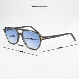 TF5620 Square Sunglasses Women's Vintage   brand sunglasses for men Retro sun glasses for women 2023