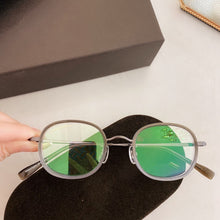 Carica l&#39;immagine nel visualizzatore di Gallery, TF5661 Oval Taitanium Frames With Original Logo Can Be Customized Into Precription Eyewear Myopia Hyperopic Progressive Glasses