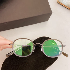 TF5661 Oval Taitanium Frames With Original Logo Can Be Customized Into Precription Eyewear Myopia Hyperopic Progressive Glasses
