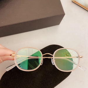 TF5661 Oval Taitanium Frames With Original Logo Can Be Customized Into Precription Eyewear Myopia Hyperopic Progressive Glasses