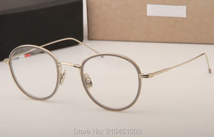 THOM Brand Design acetate Round  Optiacl Glasses Frame Men Women Prescription Eyeglasses Optical Frame Eyewear TB905 With box