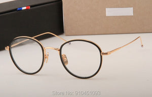 THOM Brand Design acetate Round  Optiacl Glasses Frame Men Women Prescription Eyeglasses Optical Frame Eyewear TB905 With box