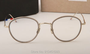 THOM Brand Design acetate Round  Optiacl Glasses Frame Men Women Prescription Eyeglasses Optical Frame Eyewear TB905 With box