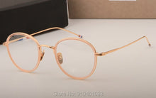 Load image into Gallery viewer, THOM Brand Design acetate Round  Optiacl Glasses Frame Men Women Prescription Eyeglasses Optical Frame Eyewear TB905 With box