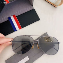 Load image into Gallery viewer, THOM Brand Sunglasses Vintage Oval Double-beam Pilot Men's Women's UV Protection Sun Glasses Driving Gafas